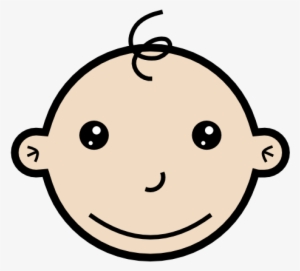 Clip Art Freeuse Library Baby Head Clipart - Small Clipart