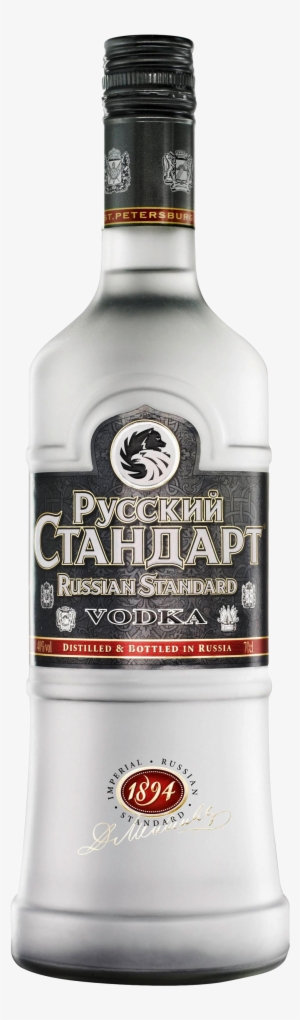 Vodka Bottle Png Image - Russian Standard Original 1 Litre