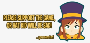 Please Supportthegame A Hat In Time Yooka-laylee Super - Hat In Time Font