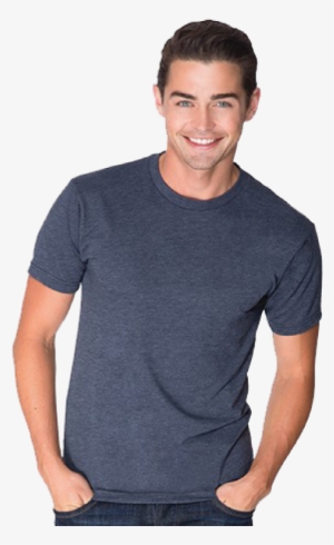 Fashion - Lyle And Scott Flecked Blue Polo