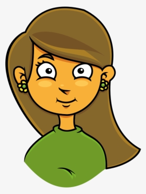 Girl Woman Drawing Download Document - Girl Face Clipart