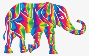 Indian Elephant Line Art Elephants Abstract Art - Elephant