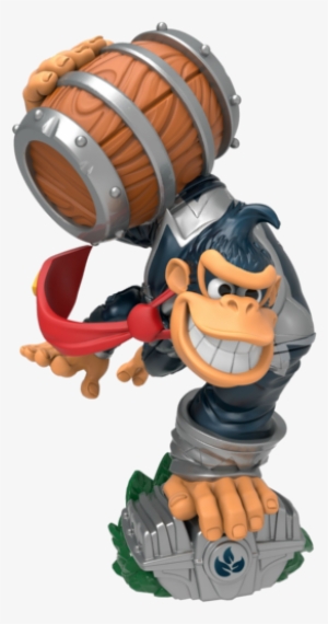 Dark Turbo Charge Donkey Kong Amiibo Figure - Skylander Supercharger Characters