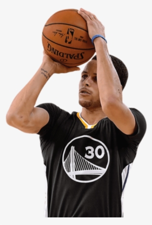 Basketball Wall Decals & Graphics - Stephen Curry Shot Png
