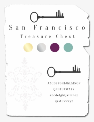 Branding For San Francisco Treasure Chest By Eyes Of - Die Set