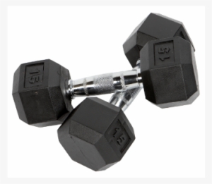 Element Fitness Commercial Rubber Hex Dumbbells Prevents