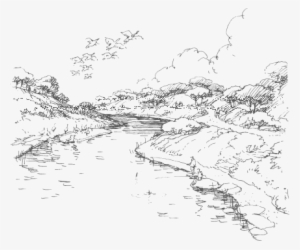 Shire Homepage Intro River - Sketch