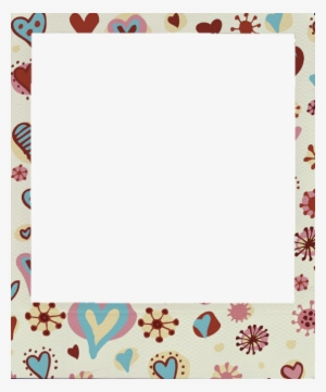 Polaroid Png Frame - Cute Polaroid Frame Png