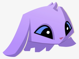 Purple Bunny - Animal Jam Purple Bunny