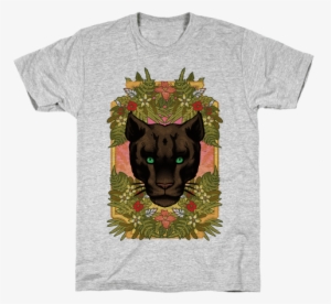 Lurking Panther Mens T-shirt - Ll Just Wait Until It's Quiet Shirt