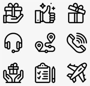 Gift - Passport Icon Transparent Background