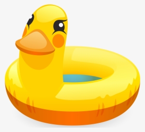 Duck - Duck Swim Ring Png