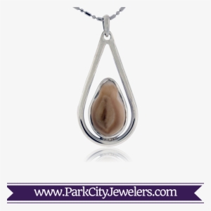 Tear Drop Elk Ivory Pendant - Snowflake Necklace Gold Diamond