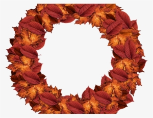 Reef Clipart Autumn - Fall Wreath Png File