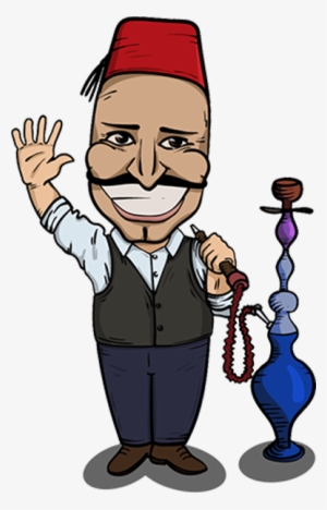 London's Best Shisha Delivery Service - Turkish Man Vector
