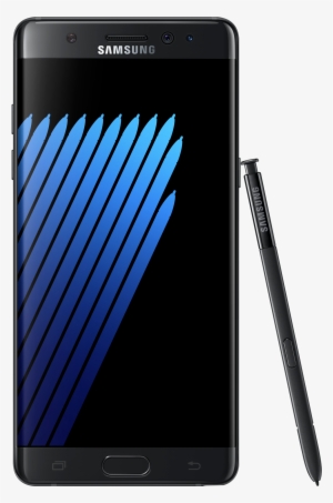 01 Galaxy Note7 Black - Samsung Note 7 Front
