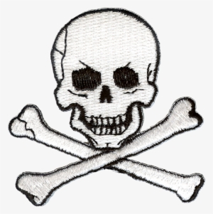 Jolly Roger Skull And Crossbones Embroidery Patch - Jolly Roger