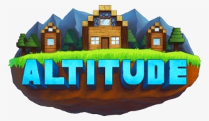 Altitude Minecraft Server - Minecraft Server Logo Survival