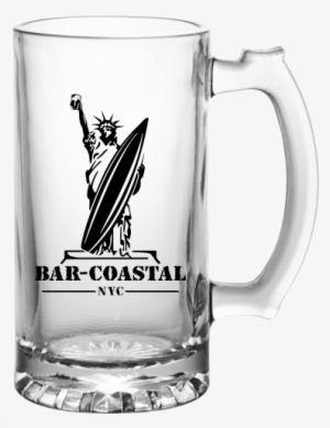 Custom 16oz Barconic® Beer Mug - 16 Oz Glass Beer Mugs