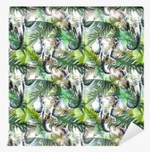 Watercolor Exotic Seamless Pattern - Placemat