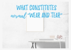 Normal Wear And Tear Versus Damage As A Landlord - Imagine Framed Graphic Art Print On Canvas Trendy Decor