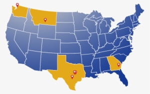 Us-map - Us By Political Party