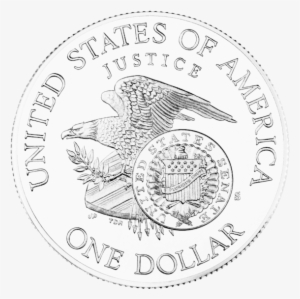 1998 Rfk Silver Dollar Reverse - Silver