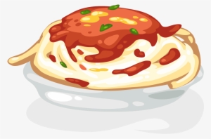 Bowl Of Spaghetti Clip Art - Spaghetti Clipart Png