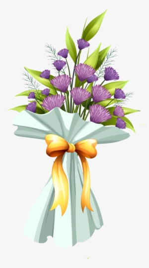 Casamento Flower Bouquet Png, Purple Flowers, Exotic - Purple Wedding Flower Png