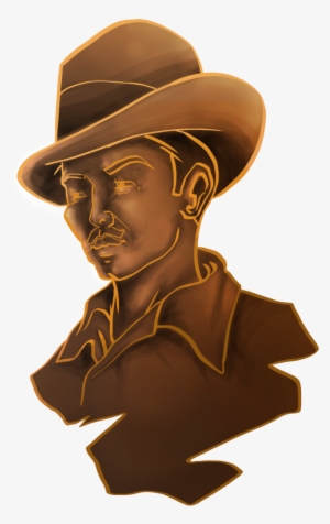 One Candidate Is Shaheed E Azam Bhagat Singh - Illustration