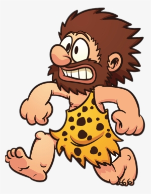 Running Transparent Png Stickpng People Cavemen - Caveman Png