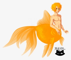 Goldfish Mermaid By Blk - Goldfish Mermaid