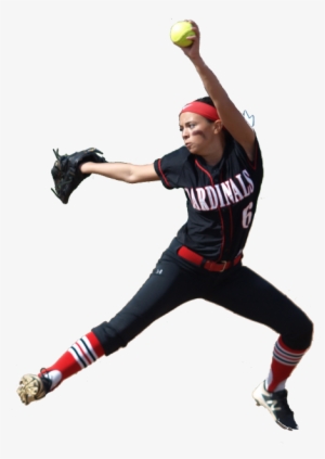 Softball Player Png - College Softball