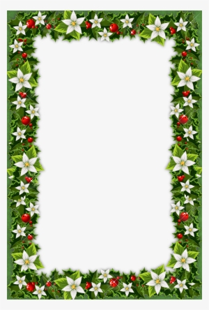 Green Christmas Frame Png