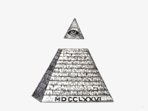 Clip Art Transparent Go To Sleep - Transparent Black Illuminati Png