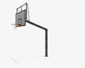 Basketball Goal Galvanized Adjustable 2,6 - Basketbalpaal Png