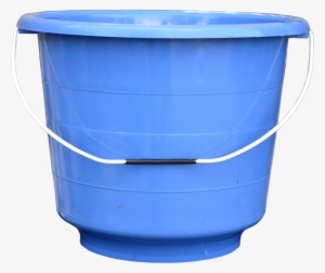 Plastic Bucket Png Photos - Bucket Blue Transparent