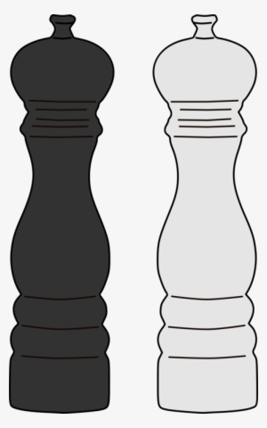 Image Library Black Pepper Clipart - Salt And Pepper Shakers Clipart