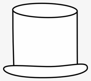 Graphic Library Stock Clip Art At Clker Com Vector - White Top Hat Png