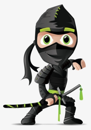Halloween Ninja Clipart Free - Ninja Vector Character