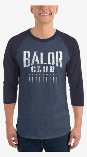 Finn Bàlor "bàlor Club Worldwide" 3/4 Sleeve Raglan - Official Wwe Finn Balor Soft Gel Case