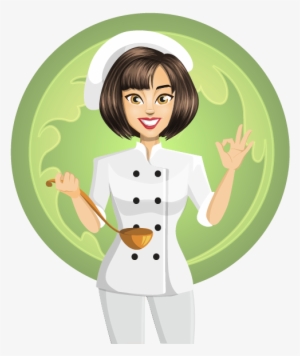 Graphic Download Cooking Chief Free On Dumielauxepices - Girl Chef Clipart Png