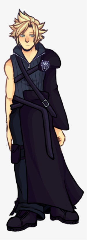 I Drew My Boy Cloud Strife A Reference Of How I Draw - Transparent Cloud Strife