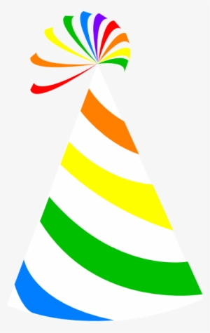Original Png Clip Art File Rainbow Party Hat Svg Images - 378x599 PNG ...