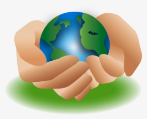Earth In Hands Png Pic - Hands Holding Earth Png