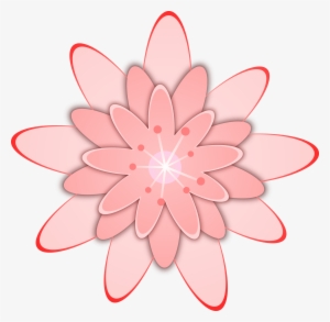 Medium Image - Pink Flower Clip Art