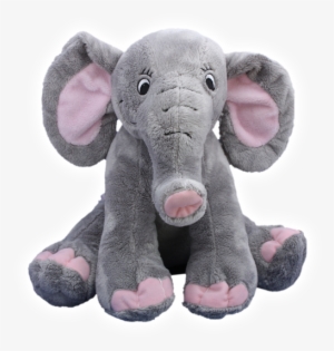 16 Inch Trunks The Elephant Heartbeat Animal With Sound - Elephant Teddy Png
