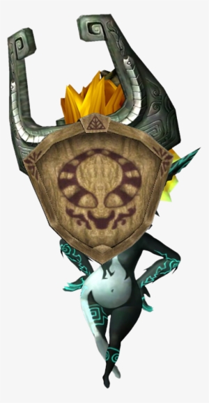 Midna Ordon Shield - Zelda Midna And Link