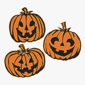 Jack O Lanterns Set Svg Cutting Files Pumpkin Svg Cuts - Jack O Lantern Svg