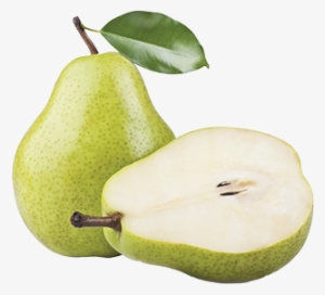 Sliced Pear Png Image Background - Inside Of A Pear